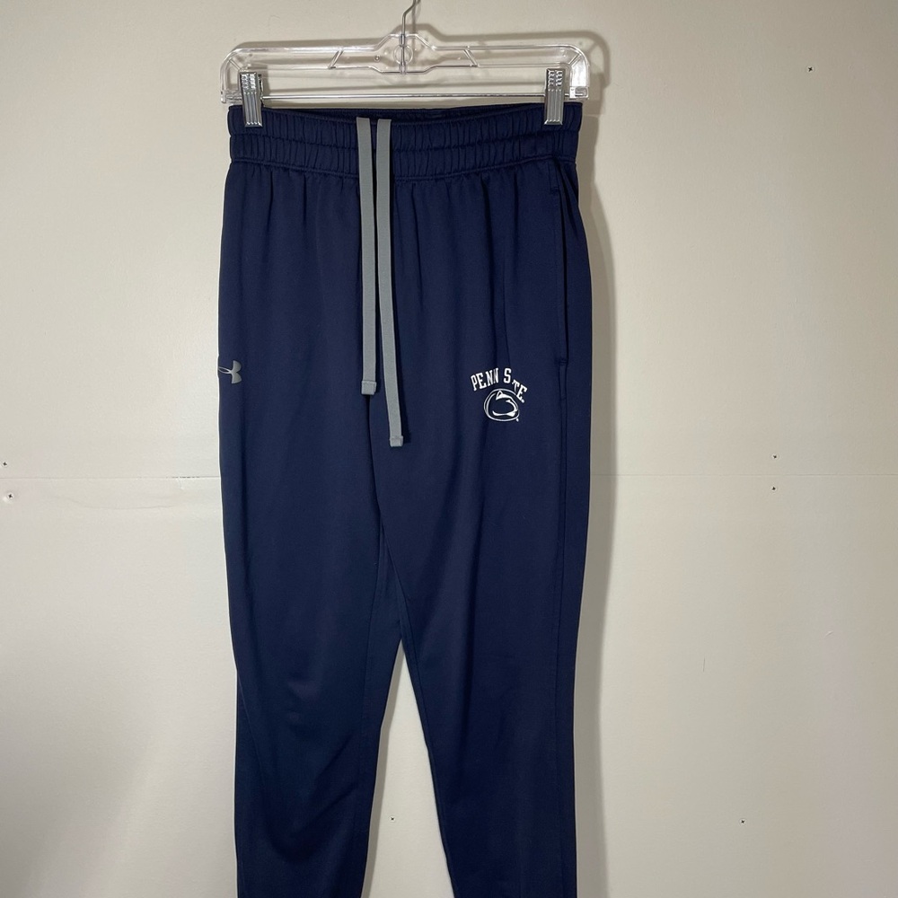Under Armour Blue Sweatpants Joggers Elastic Waistband